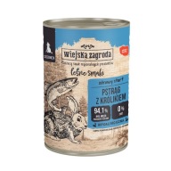 Wiejska Zagroda - Lesné príchute - Pstruh s králikom - 400g