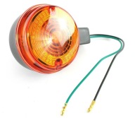 LAMPA SIMSON MZ okrúhle smerové svetlo, ORANŽOVÉ tienidlo, zadné alebo predné