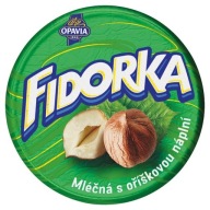 FIDORKA oblátka 30g Mlieko s orechmi