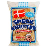 Speck Krusten, vyprážaná slaninková kôra, bravčové občerstvenie