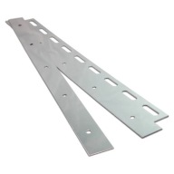 Upevňovacia doska pre PVC závesy vyrobená z 400mm PVC fólie