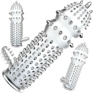 VEĽKÝ EREKČNÝ KRYT NA PENIS s výstupkami