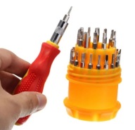 31 Sada skrutkovačov TORX SKRUTKOVAČE Imbusový kľúč