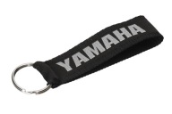 Prívesok na kľúče Prívesok na kľúče Yamaha čierna s bielou výšivkou