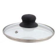 Sklenená pokrievka s prieduchom 24 cm