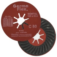 KOTÚČ NA BRÚSENIE LAKROVACIEHO KAMEŇA, KERAMIKA, HRNČÍNSKEJ SEMTUL, hrúbka 125 mm. 80