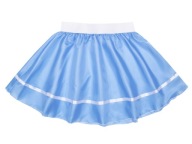 MODRÁ ELASTICKÁ SUKŇA, 34cm