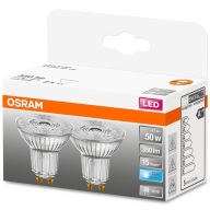 Sada 2x GU10 LED žiarovky 4,3W = 50W 4000K OSRAM
