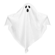 ZÁVISNÁ DEKORÁCIA GHOST HALLOWEEN BIELY FANTÓM