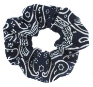 RUBA NA VLASY, NÁMORNÍCKA MODRÁ BANDANA WRAP