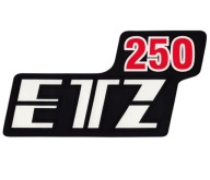 Nálepka na bočné kryty IFA MZ ETZ 250