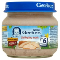 Jemná morčacia večera po 6 mesiacoch Gerber 80g