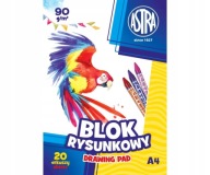 Astra podložka na kreslenie A4 20 listov 90g
