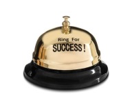 SUCCESS BELL - písací stôl RECEPCIA - zlatá