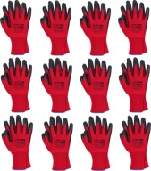 Ochranné rukavice potiahnuté latexom, veľmi priľnavé, veľkosť 9 JURAV