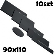 Tmavá zváracia maska ​​sklenená 50x100 mm 10 ks