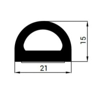 Samolepiace tesnenie SD-112 (21x15) DGP