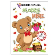 Omaľovánka SLADKÉ MEDVEĎÁ 50 NÁLEPOK MARTEL
