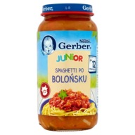 Boloňské špagety večera po 12 mesiacoch Gerbe