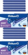 Dlhé modré atramentové perá Pelikan 5 ks x 2 balenia