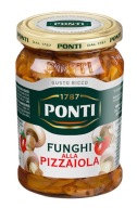 Pizza huby v oleji PONTI Funghi Alla Pizzaiola 280g
