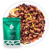 BORA BORA OVOCNÝ ČAJ JAHODA PAPAYA MALINA PAPAJO TEAVERSO 100G
