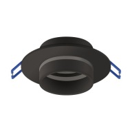 Stropné zapustené svietidlo, očko ZODIAK C BLACK STRUHM 04117