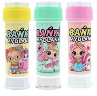 Mydlové bubliny dievčenské 60 ml 1 ks