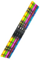 Krimpovaný hodvábny papier 50x200 sada 5 mriežok MIX Tymos