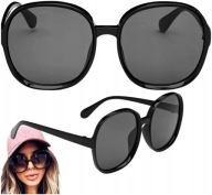 OVERSIZE dámske okrúhle slnečné okuliare