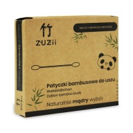 Bambusové hygienické tyčinky s bavlnou 100 ks