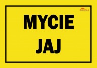 Nie 56 VÝSTRAŽNÁ TABUĽKA NA UMÝVANIE VAJÍČEK