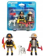 Playmobil 5942 Hasiči so psom Hasiči Limitovaná sada hasičov