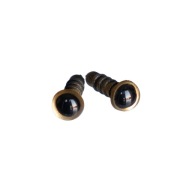 Bezpečnostné očká bezpečnostné upínacie očká pre maskotov 6mm zlaté