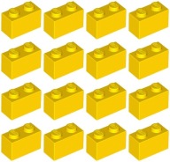LEGO 3004 BRICK 1x2 žltá NOVINKA (12g) 16 ks.