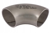KOLENO HAMBURG 25 X 2 MM, NEREZ NEREZ INOX 304
