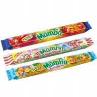 Rozpustná guma Mamba, sada Mix of Flavors, 3 prúžky