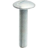 M8x40 pozinkovaná skrutka s hríbovou hlavou DIN 88107