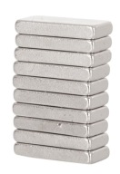 Neodymový tanierový magnet 10x4x1,5mm 10ks GEKO G02429
