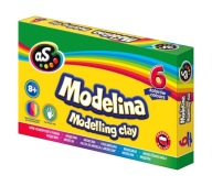 Modelovacia hmota 6 farieb AS
