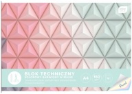 PASTEL technický blok A4 10k 160g tónovaný