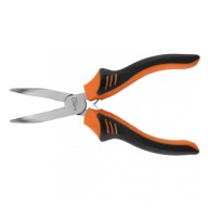 Predĺžené ohnuté kliešte 180 mm