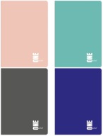 Notebook A5/32 Grid One Color Interprint x10 ks MIX