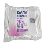 ISANA PAPIEROVÉ HYGIENICKÉ TYČKY 160 KS