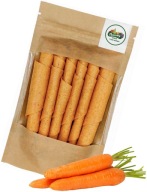 OVOCNÉ MRKVOVÉ ROLKY 50g Prírodný ovocný snack Mrkva
