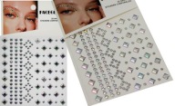 KRYŠTÁLY NA TVÁR Zirkónové DIAMANTY 3D MAKEUP