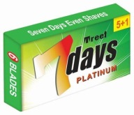 Treet 7Days žiletky na holiace strojčeky