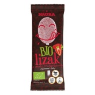 NAURA Bio lízanka v prášku, príchuť jahoda, BIO, 1 kus