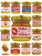 MED mini Med na VALENTÍNA v tégliku 40g s nálepkou Darčekový darček