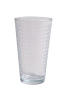 Trend Glass Turidový pohár na studené džúsové nápoje s textúrou skla ^ 360 ml
